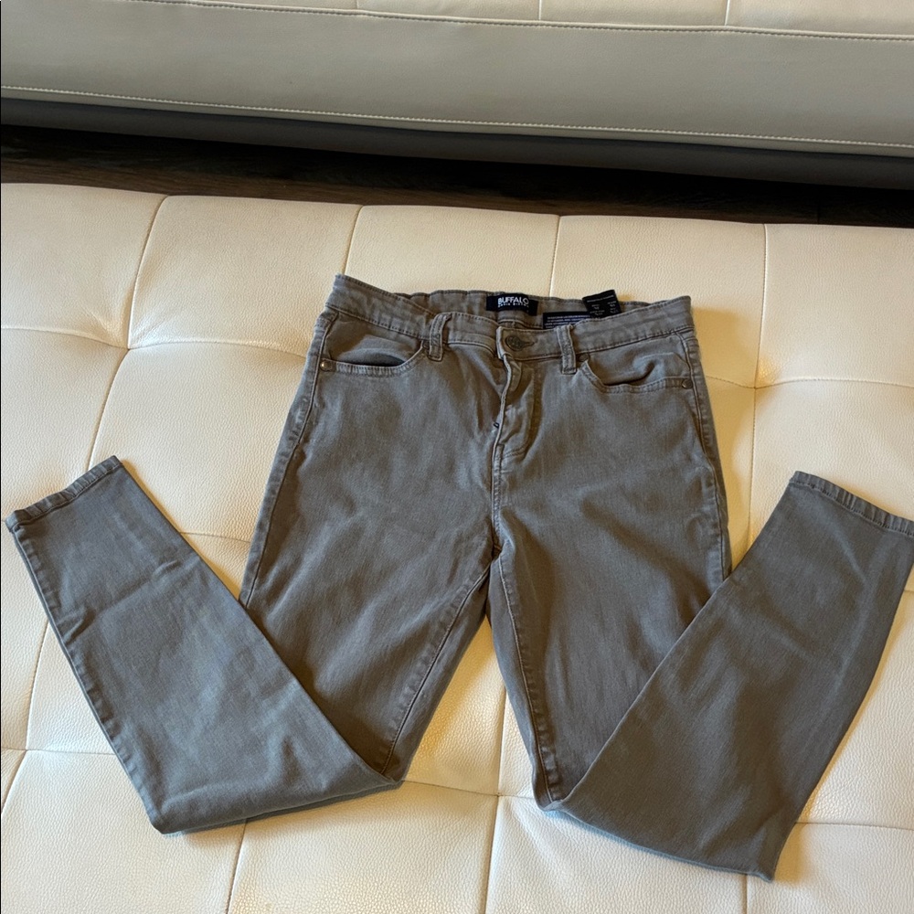 Buffalo David Bitton Gray Skinny Pants
